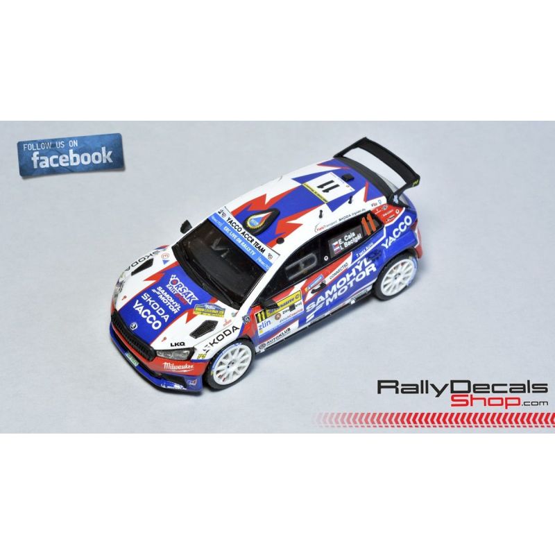 Skoda Fabia RS Rally 2 - Erik Cais  - Rally Barum 2023