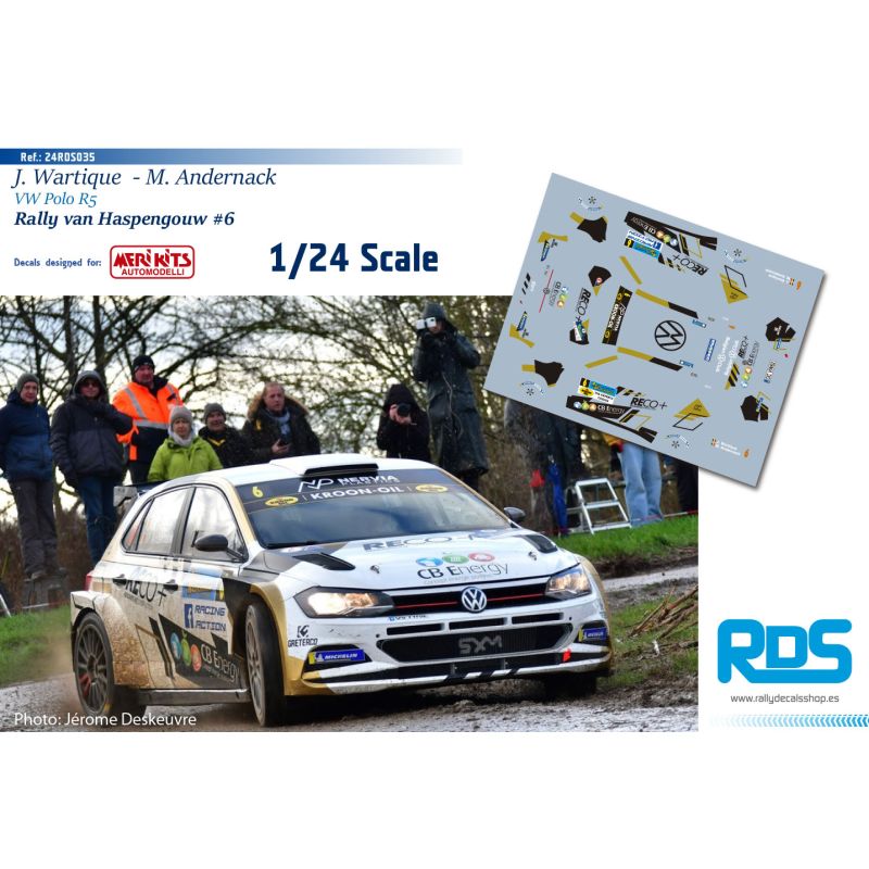 John Wartique - VW Polo R5 - Rally van Haspengouw 2024