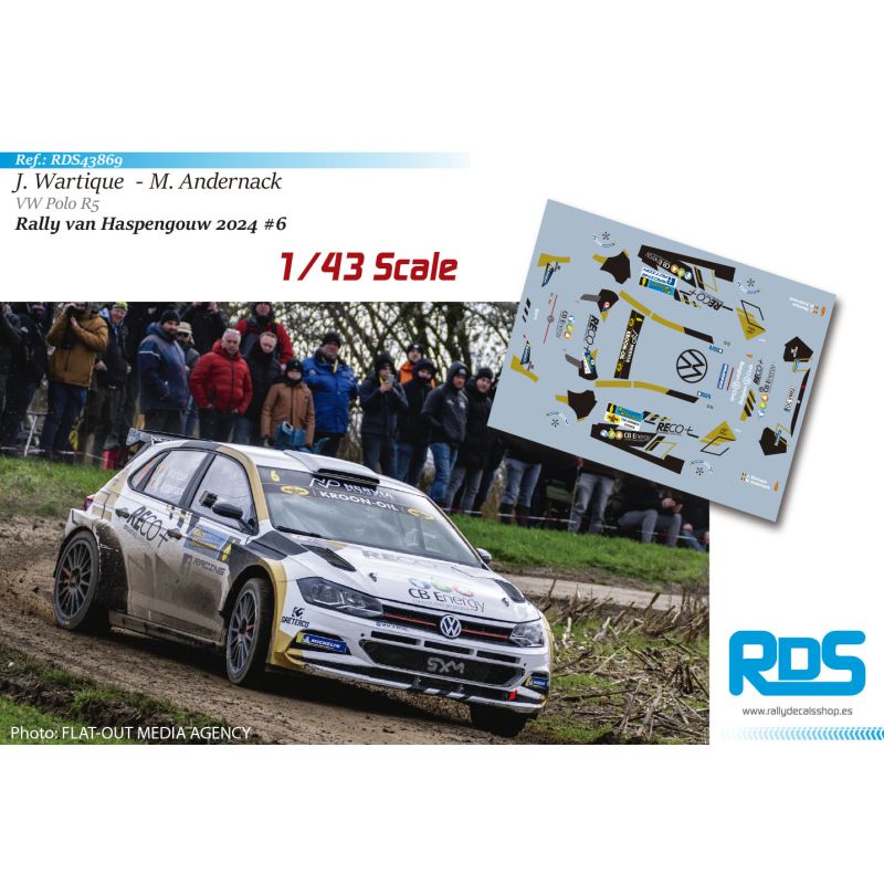John Wartique - VW Polo R5 - Rally van Haspengouw 2024