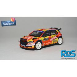 Pepe López - Škoda Fabia RS Rally 2 - Rally MonteCarlo 2024
