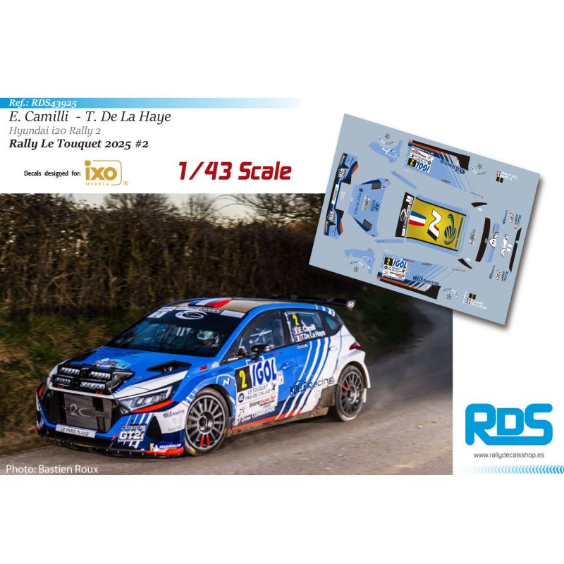 Eric Camilli - Hyundai i20 Rally 2 - Rally Le Touquet 2025