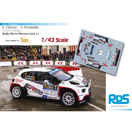 Efrén Llarena - Citroen C3 Rally 2 - Rally Sierra Morena 2025