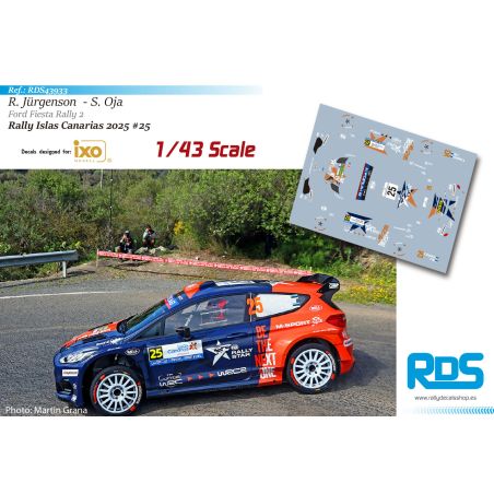 Romet Jürgenson - Ford Fiesta Rally2 MKII - Rally Islas Canarias 2025