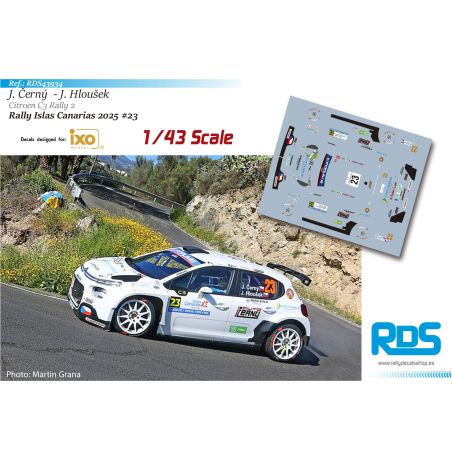 Jan Černý - Citroen C3 Rally2 - Rally Islas Canarias 2025