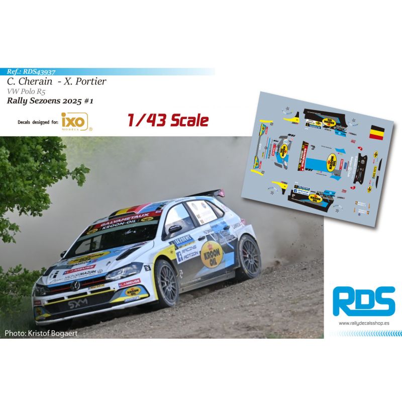 Cédric Cherain - VW Polo R5 - Rally Sezoens 2025