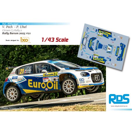 Václav Pech jun. - Citroen C3 Rally2 - Rally Barum 2025