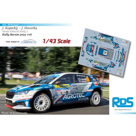 Jan Kopecky - Skoda Fabia RS Rally2 - Rally Barum 2025