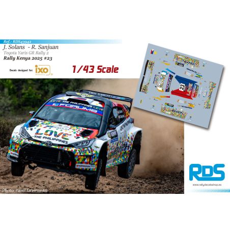 Jan Solans - Toyota Yaris GR Rally2 - Rally Safari Kenya 2025