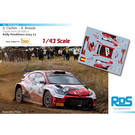 Alejandro Cachón - Toyota Yaris GR Rally2 - Rally Pozoblanco 2024