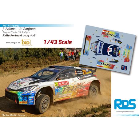 Jan Solans - Toyota Yaris GR Rally2 - Rally Portugal 2024