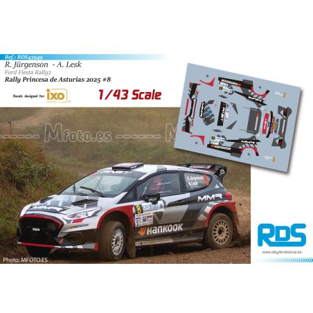 Romet Jürgenson - Ford Fiesta Rally2 - Rally Princesa de Asturias 2025