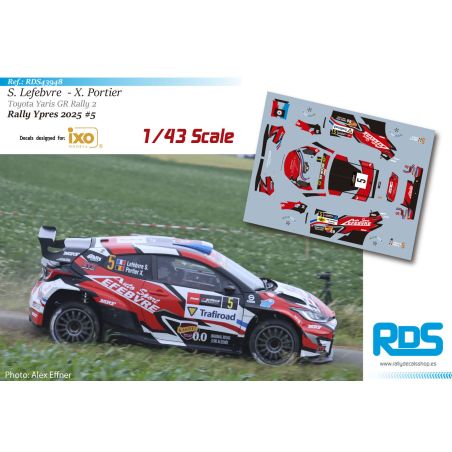 Stéphane Lefebvre - Toyota Yaris GR Rally2 - Rally Ypres 2025