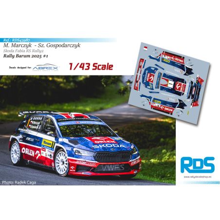Miko Marczyk - Skoda Fabia RS Rally2 - Rally Barum 2025