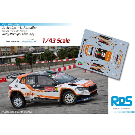 Armindo Araujo - Skoda Fabia RS Rally2 - Rally Portugal 2026