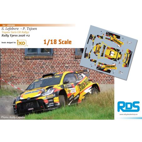 Stéphane Lefebvre - Toyota Yaris GR Rally2 - Rally Ypres 2026
